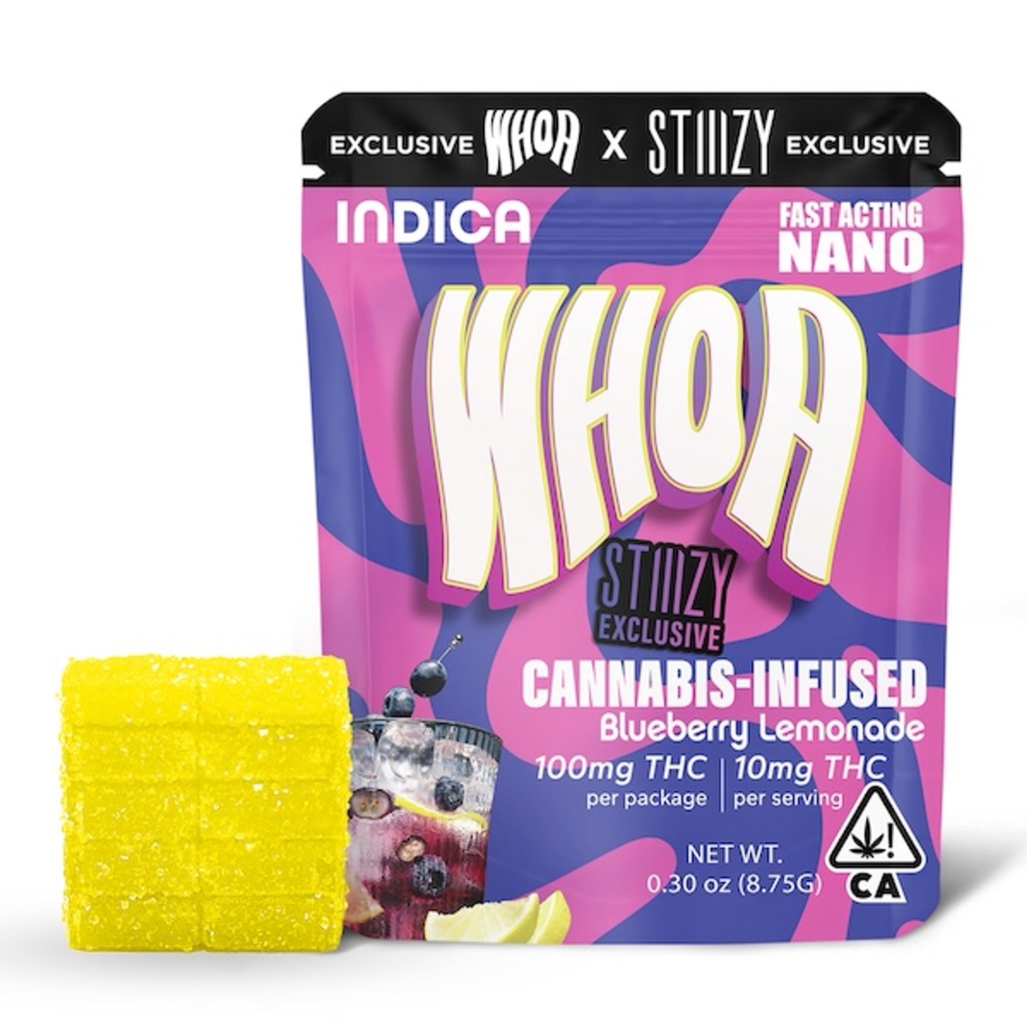 Blueberry Lemonade-THC Gummy-Whoa